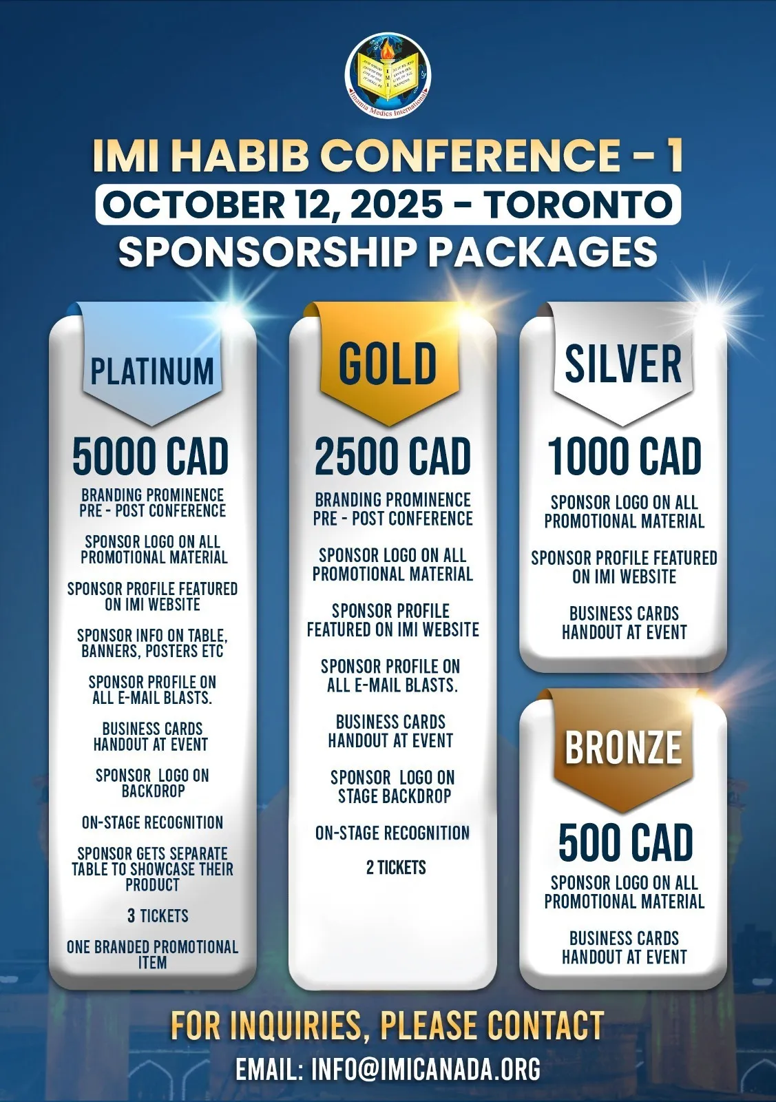 Sponsorship Packages